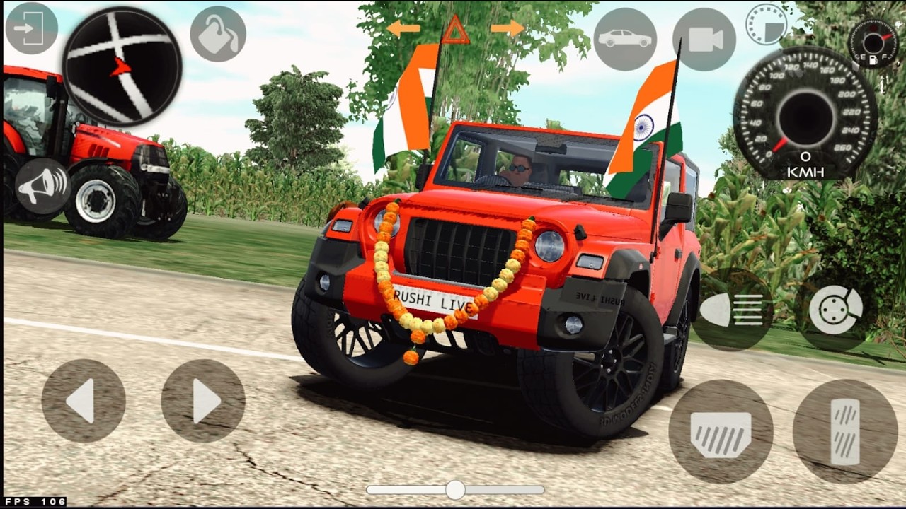 indian Modified THAR Game Live | Off-Road King Ya Accident Machine?2026 #shortsfee