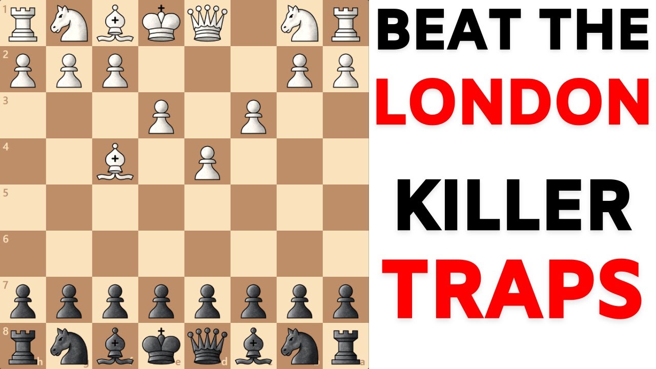 Tricky Chess Opening Against the London System - Every Move Is A TRAP!