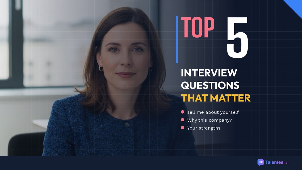 5 Most Asked Interview Questions (And How to Answer Them)