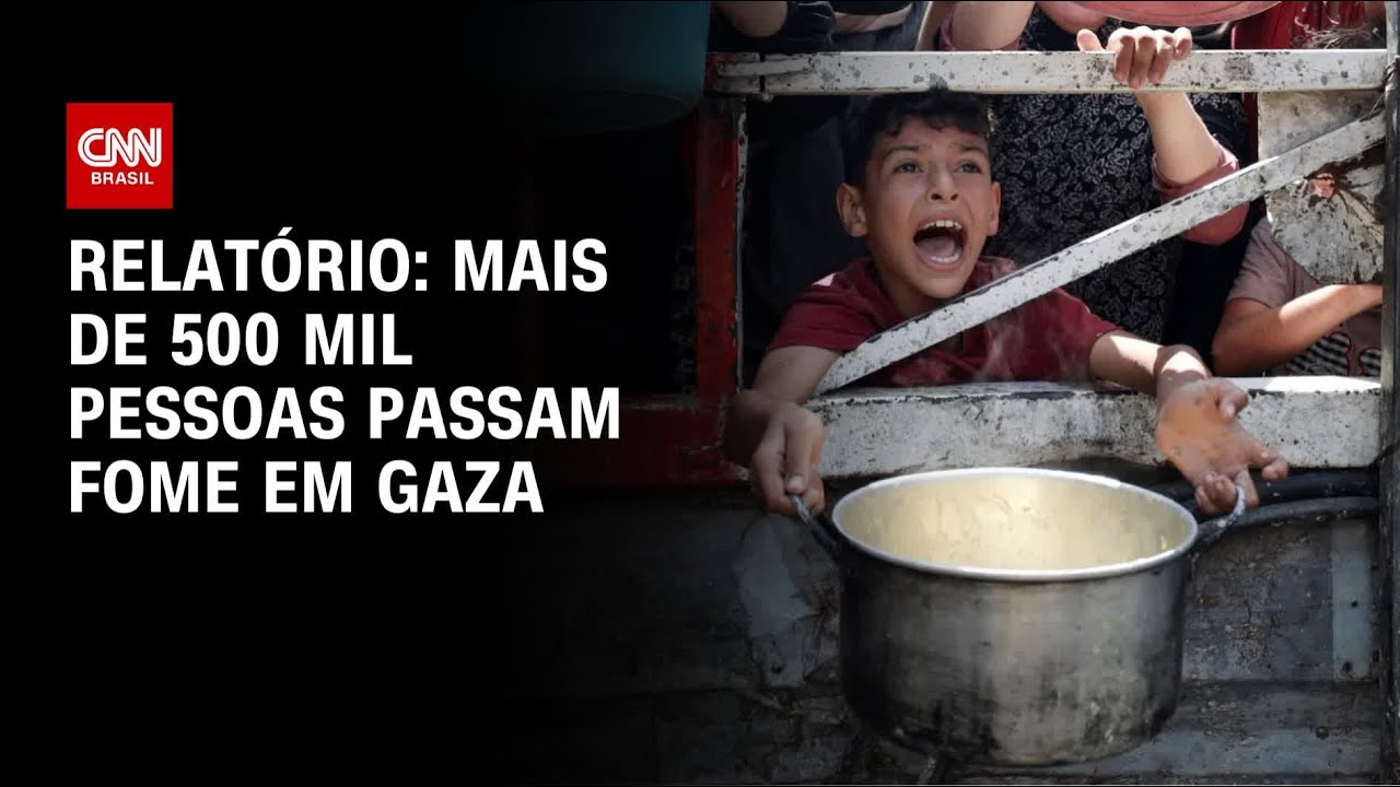 Mais de 500 mil pessoas passam fome em Gaza, aponta relatório | CNN NOVO DIA
