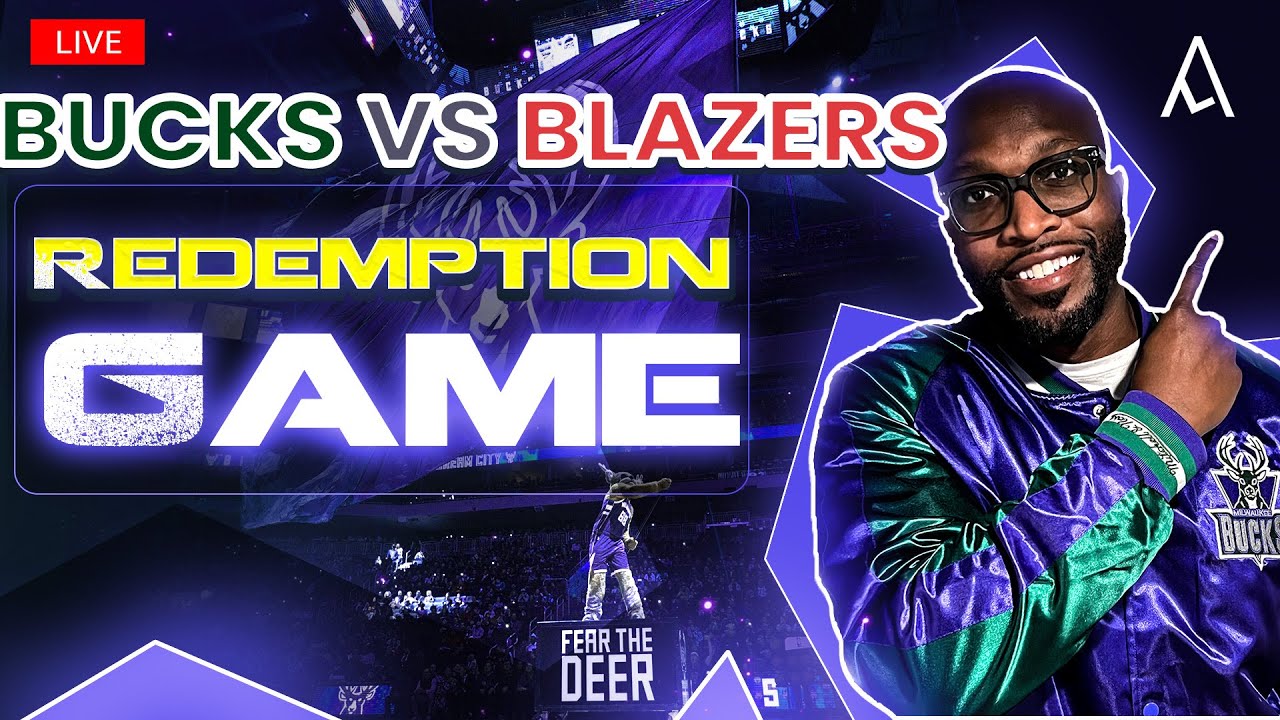 Bucks vs Blazers Showdown: Dame Time in Milwaukee!  #bucks #amaraslogic