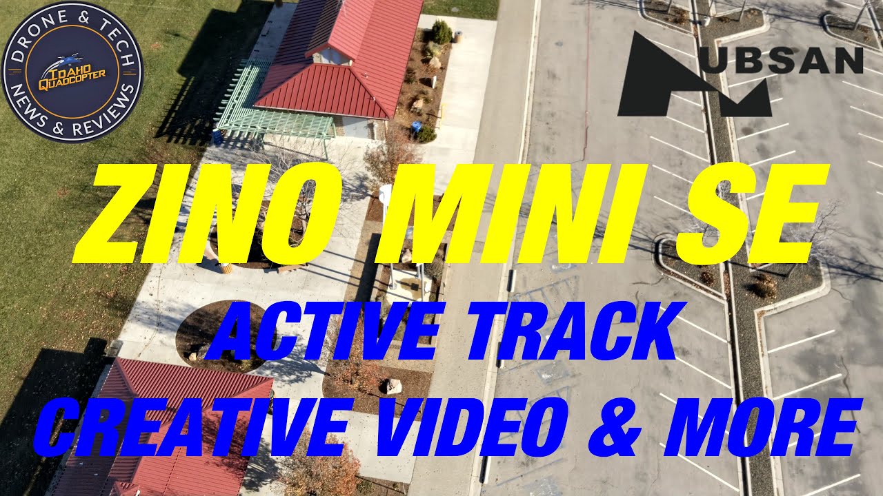 Hubsan Zino Mini SE - Active Track - Creative Video - POI Orbit Automated Flight Modes Demonstration