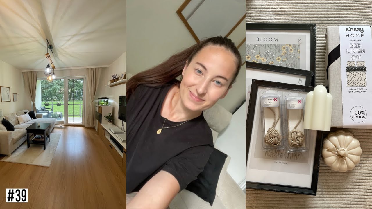 VLOG 39/ Haul dekorací do bytu (Jysk,Mobelix,Sinsay,Pepco..), dýňová polévka,narozeniny