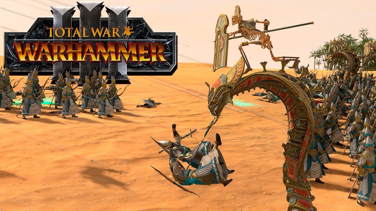 Total War: Warhammer III - I'd like to see MORE Snakes on the Battlefield!