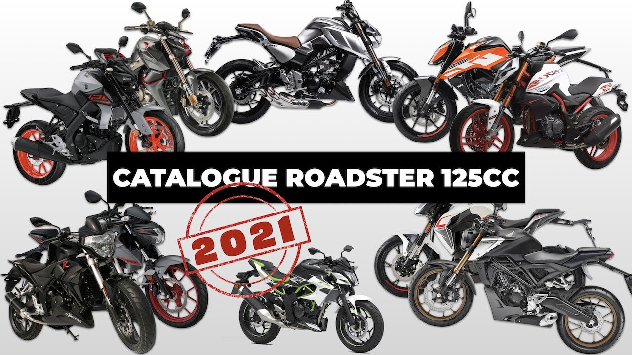 CATALOGUE 2021 des ROADSTERS 125cc (neufs)