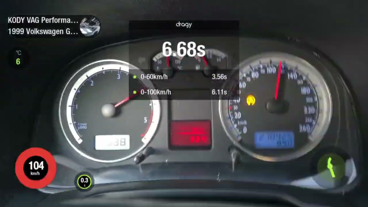 Golf 4 1.9TDI ARL Stage 3 (2.3 Bar 240hp 470nm) Dragy