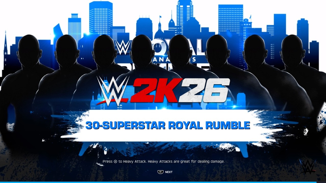 Матч «Королевская битва» эпохи Аттитюд в WWE 2K26: состав мечты из 30 человек | Геймплей на PS5 в...