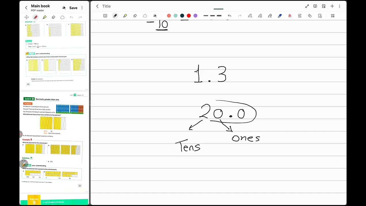 Primary 4| let's explore Decimals | 2nd Term 