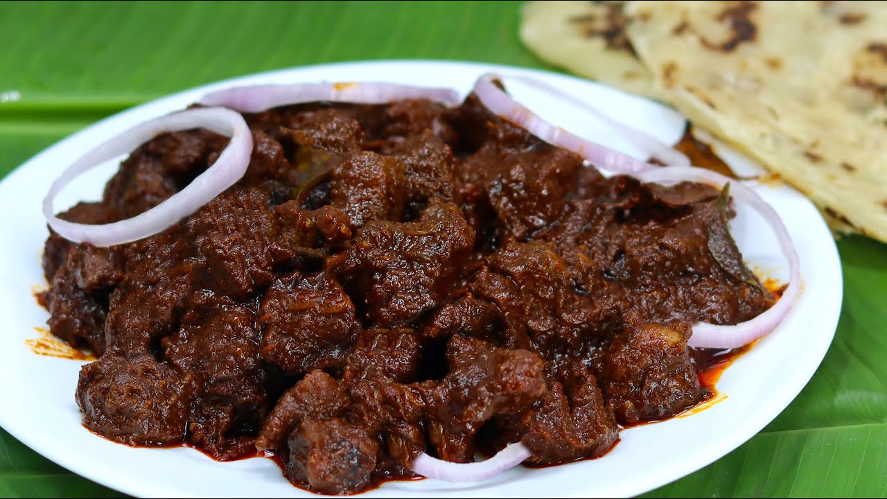 തട്ടുകട Style നാടൻ ബീഫ് പെരട്ട് കറി, കഴിച്ചാലും കഴിച്ചാലും മതിവരില്ല| Beef Perattu Curry| Beef Roast