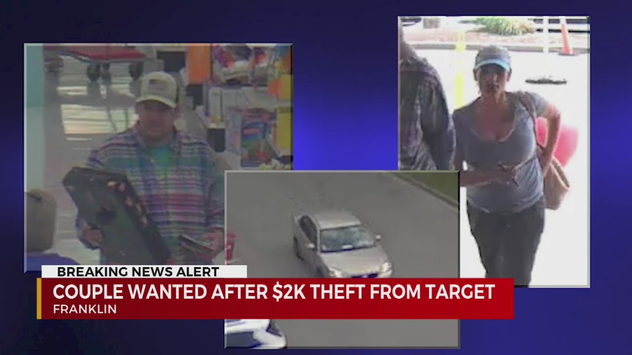 Couple wanted after theft from Target