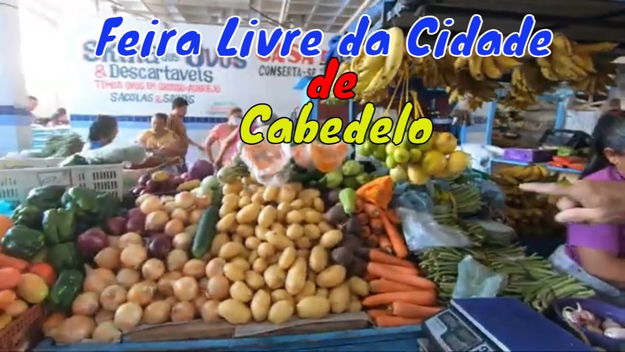 Feira Livre da Cidade de Cabedelo - PB