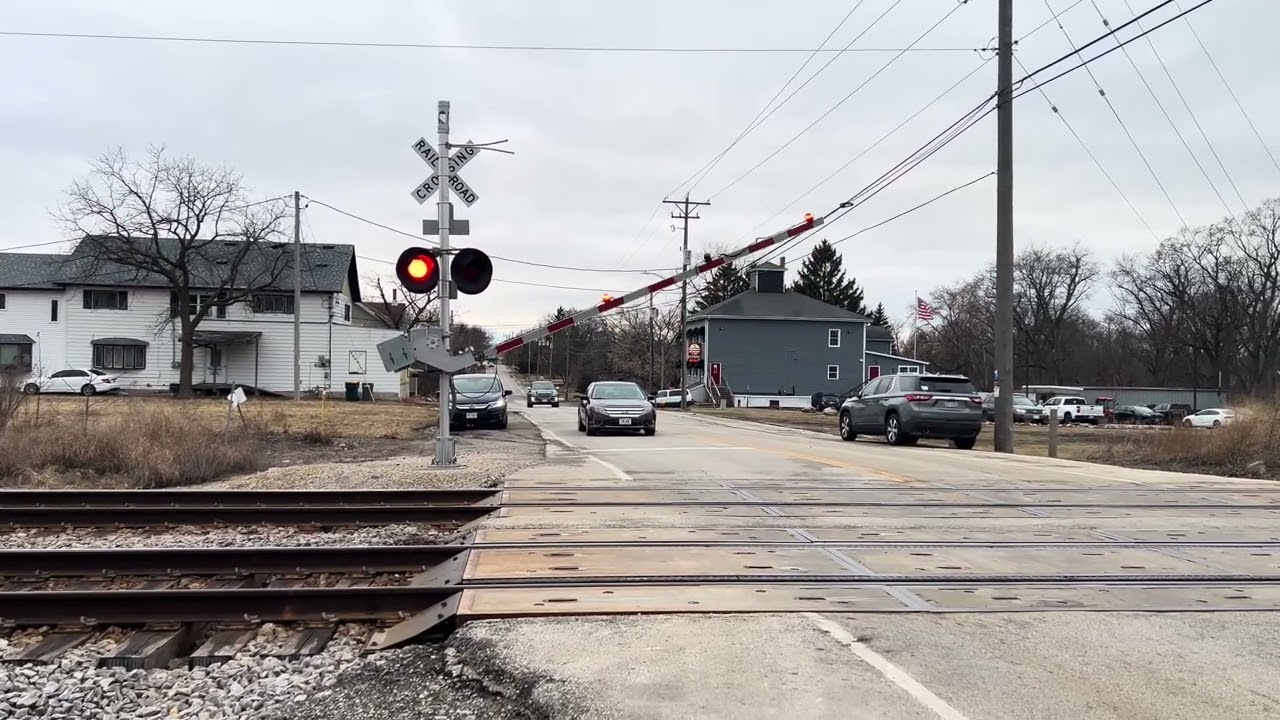 Trackside with Amtrak at Oakwood Road with Stills