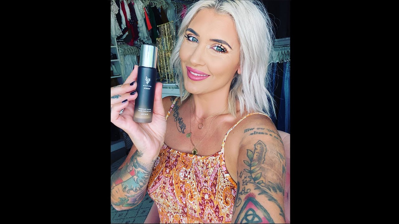 new younique serum + foundation
