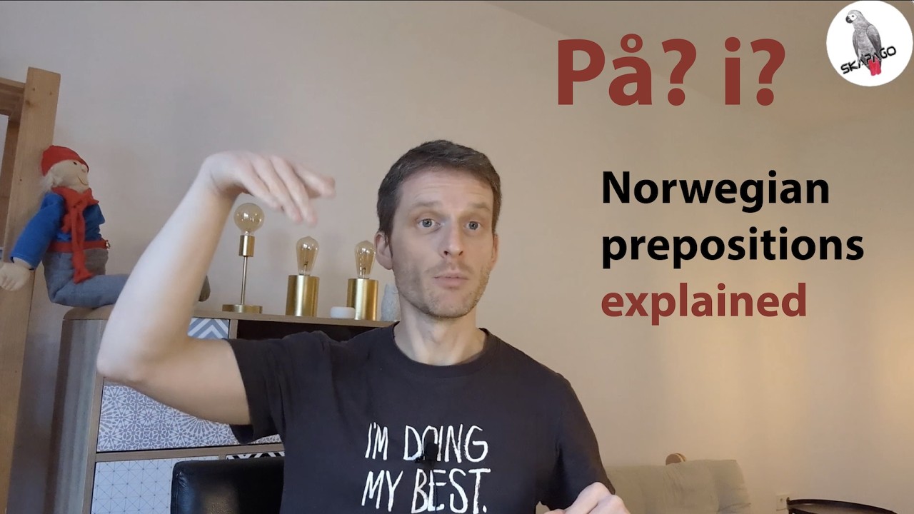 “På” or “i”? The Norwegian preposition mistake everyone makes