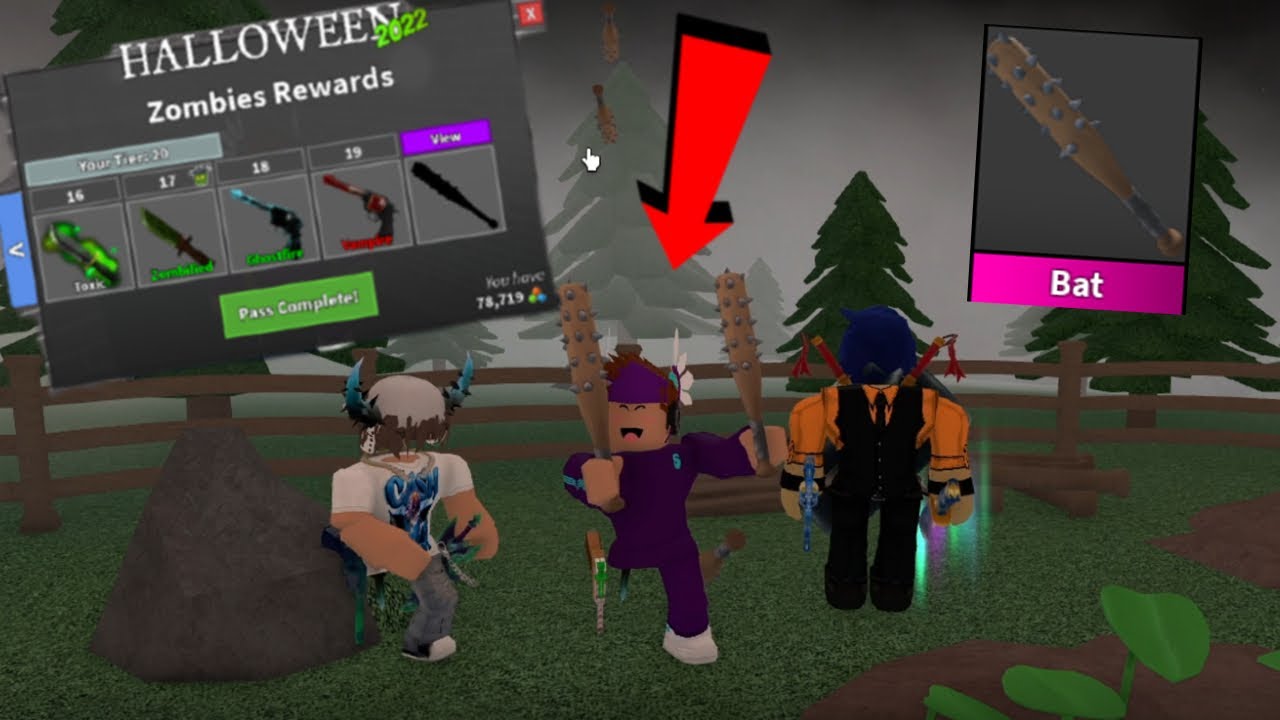 Buying *ALL TIERS* Of MM2 Halloween BATTELPASSS!