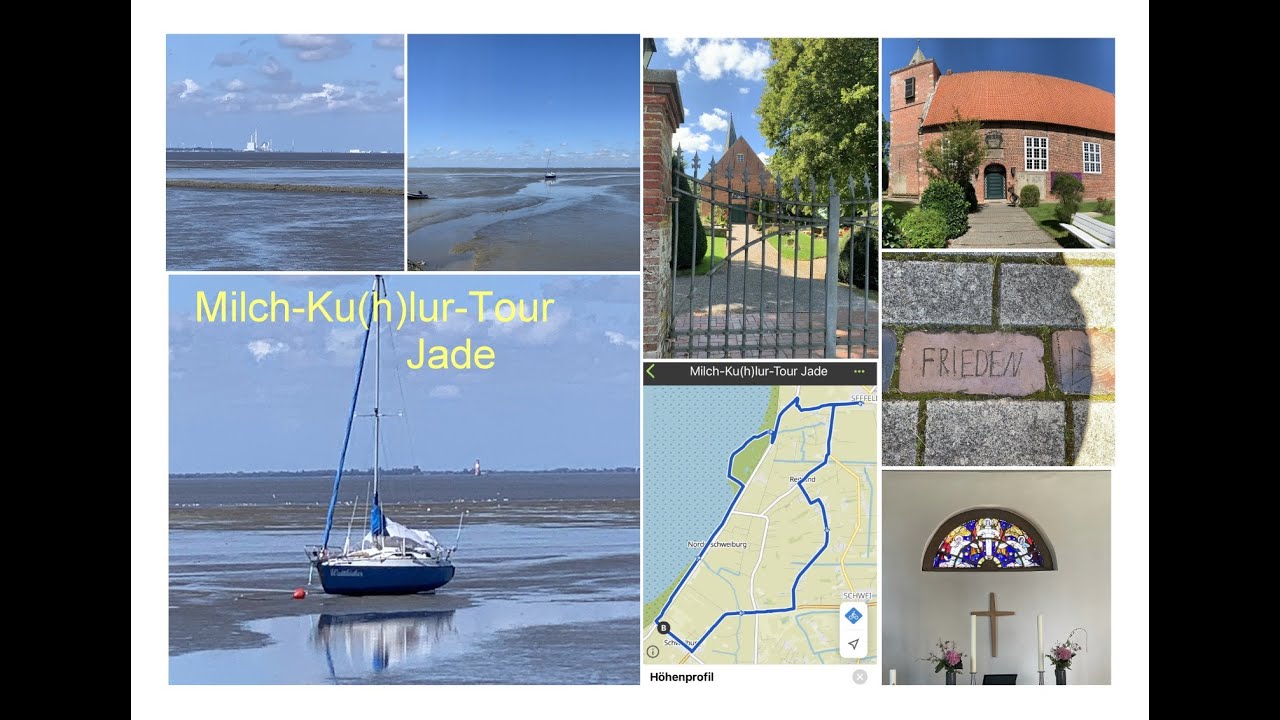 Herrliche Fernsicht an der Nordsee........ Die Milch-Ku(h)l-Tour Jade