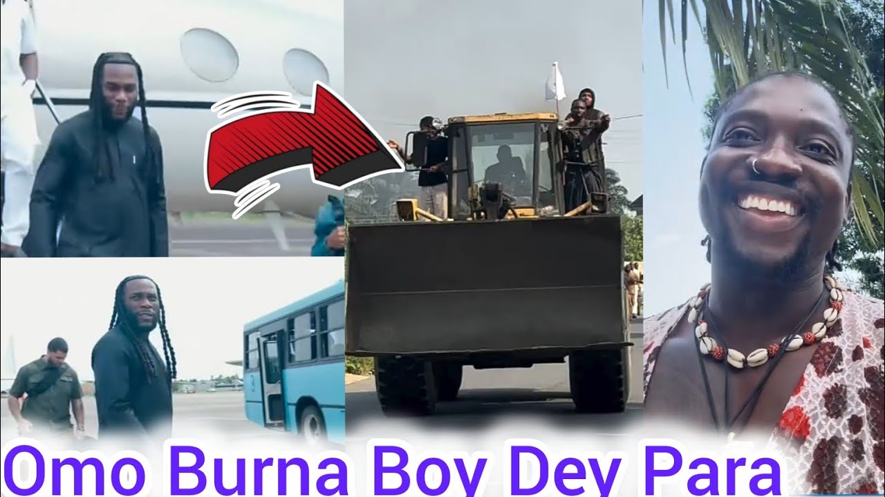 BURNA BOY DONE SCATTER PORT HARCOURT MEET GOVERNOR SIM FUBARA CONSIGNING HIS PROJECT IN AHOADA
