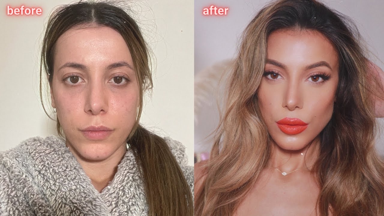 2 HOUR MAKEUP, HAIR, OUTFIT TRANSFORMATION GET READY WITH ME IN LOCKDOWN 2021