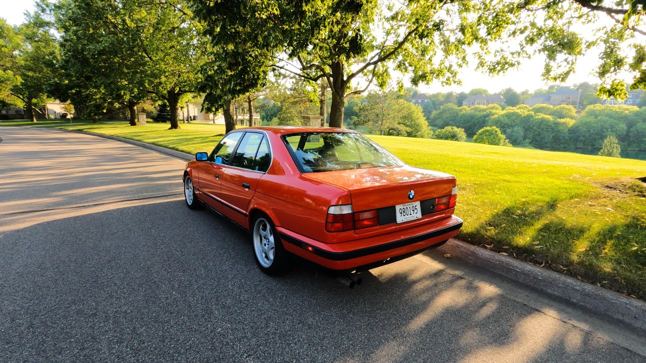 BMW e34 540 POV