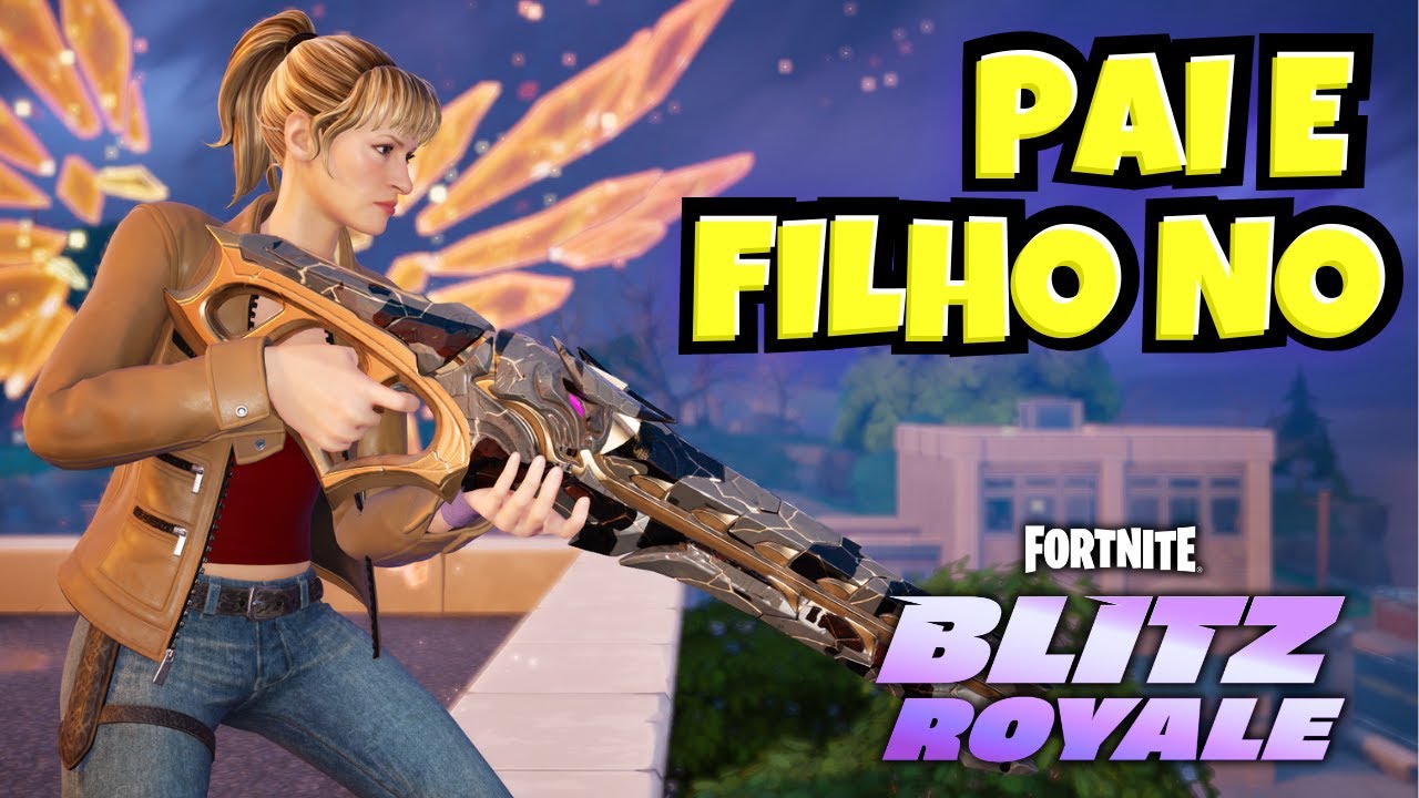 😂 Pai e Filho no novo Blitz ☠️ Fortnite 🖥 PC & 🎮Xbox - 4K