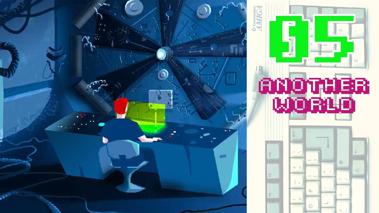 Futurystyczna platformówka z laserami w tle ANOTHER WORLD [Amiga-San]