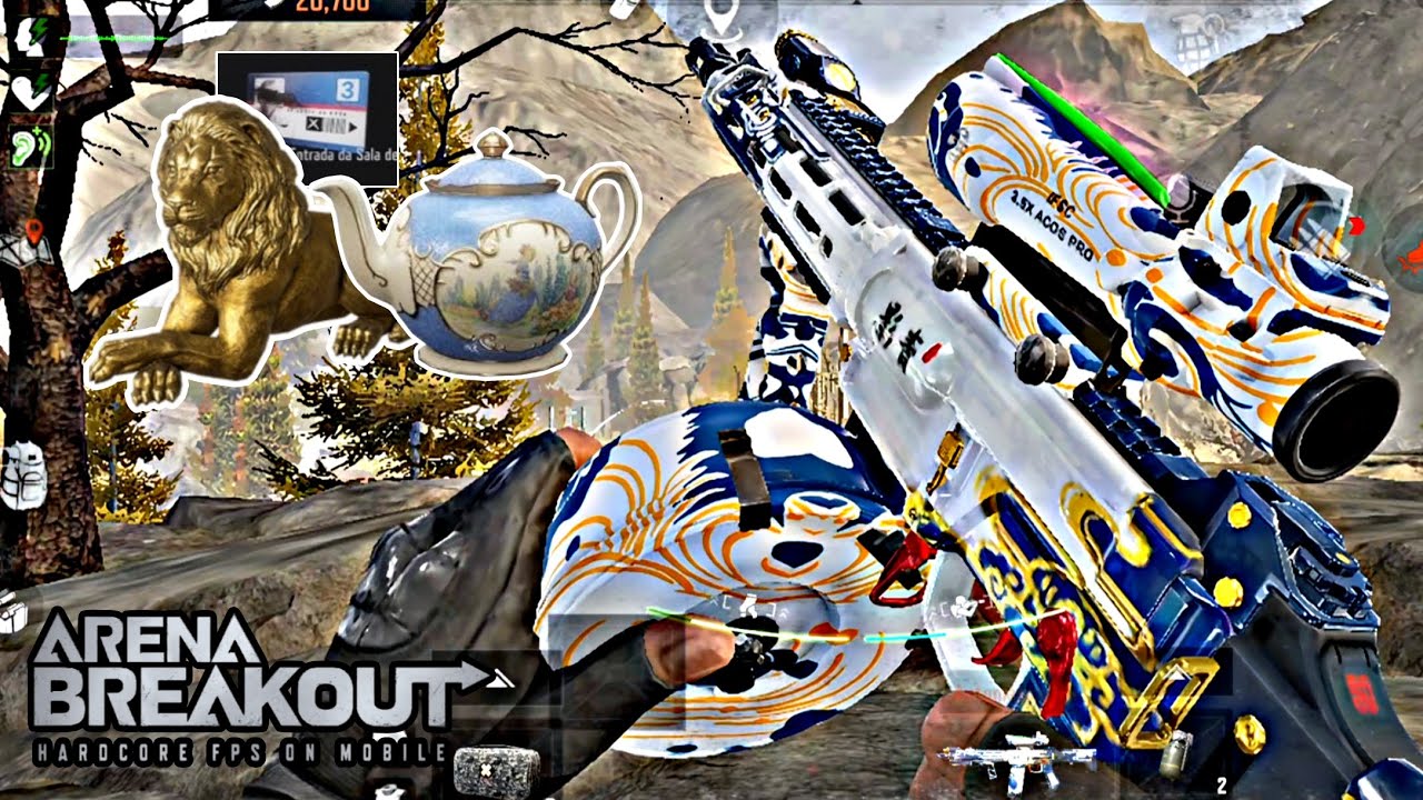 Usei a RL-RA2 em combate REAL | Arena Breakout Mobile