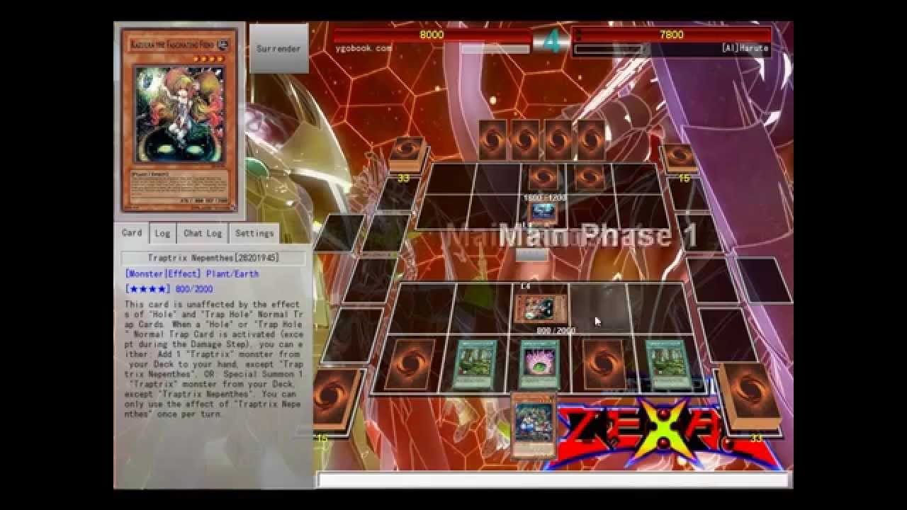 [YGO Book] Traptrix Trap Hole Nightmare & Traptrix Nepenthes