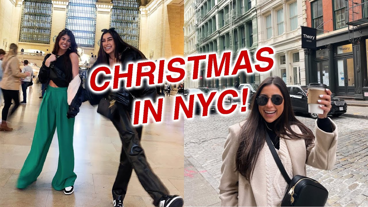 Рождество в Нью-Йорке!! Мэди и Жанин покоряют Нью-Йорк!