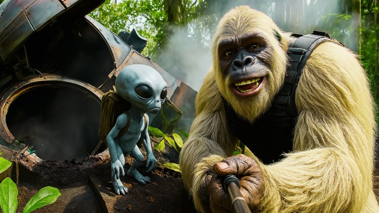 Bigfoot VLOG-6 - Meet my ALIEN friend