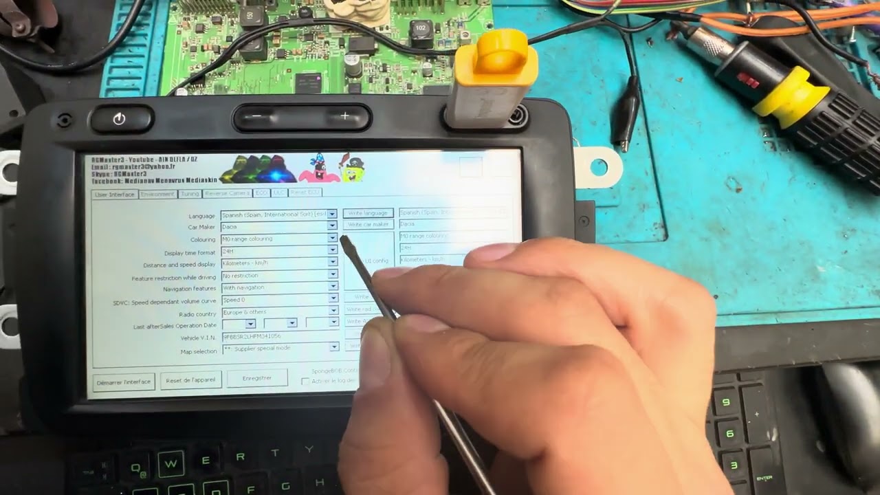 Connect Diag Tool Reparación exitosa media Nav