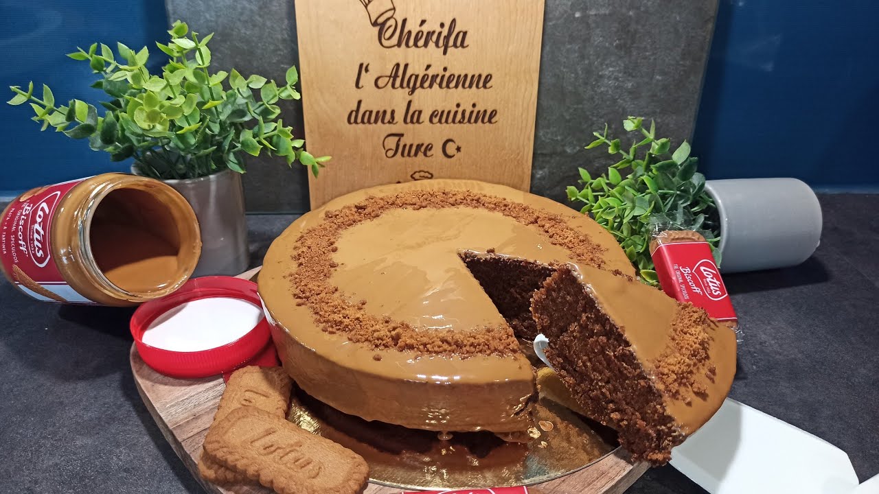 Gâteau spéculoos avec 3 ingrédients 😮