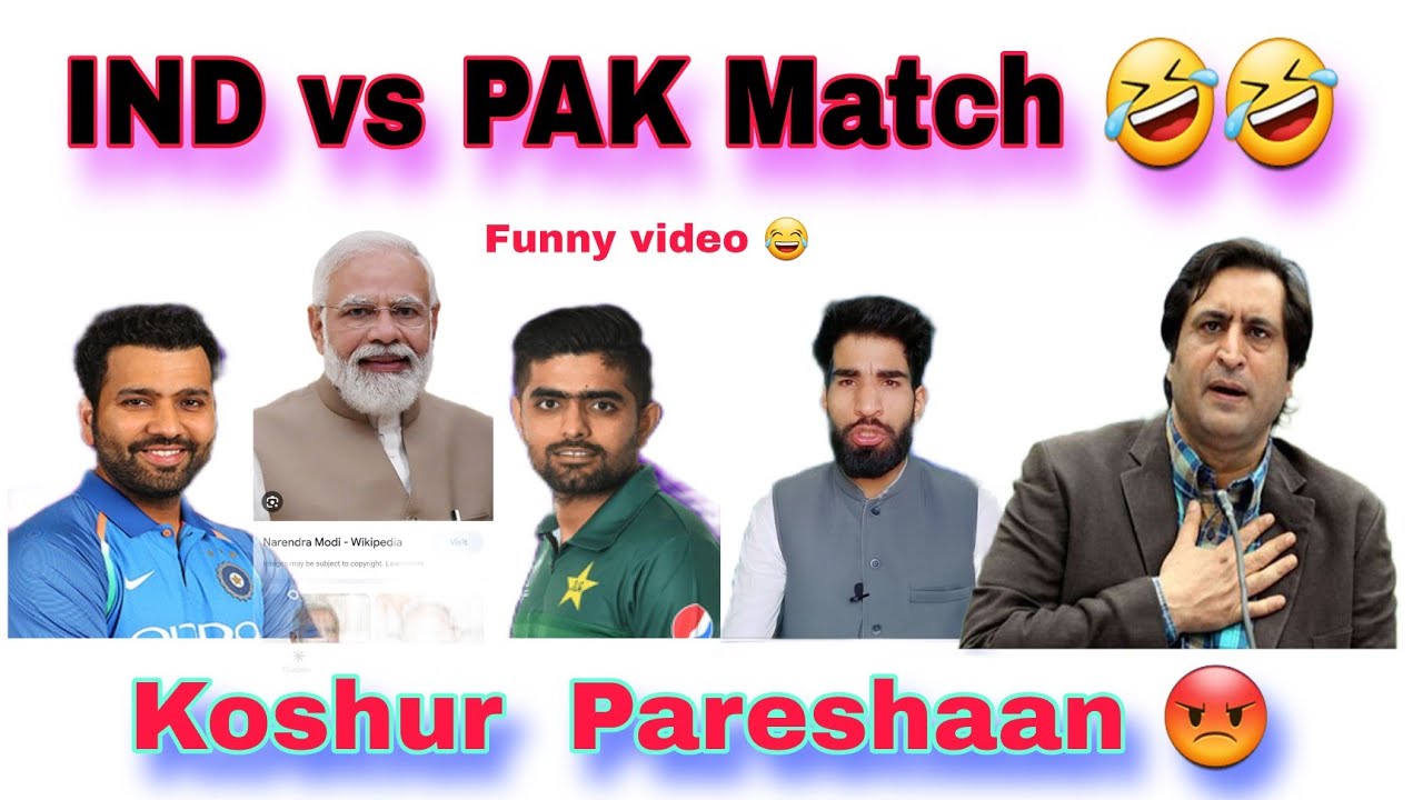 IND vs PAK Koshur Pareshan 🤣 || Funny Video || DDkuklistan
