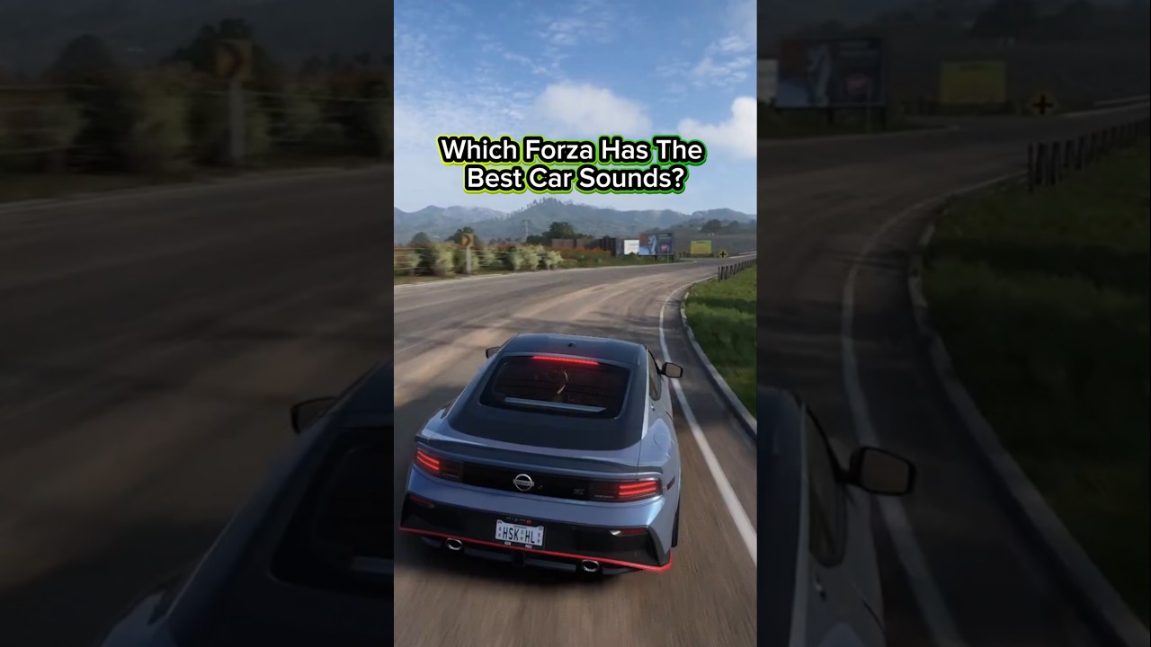 Which Forza Has The better Car Sounds?