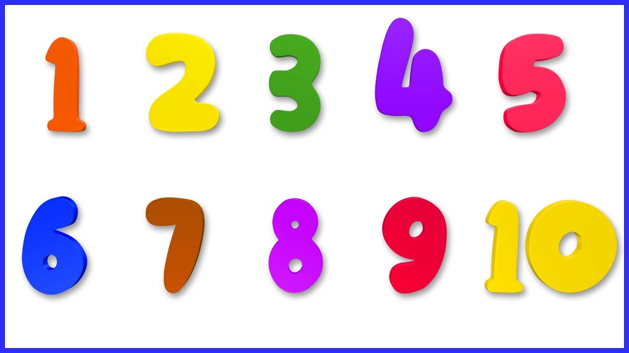 Learn Numbers 1 - 10 With Number Collecting Basket & Maze Lock | Videos for Kids & Children