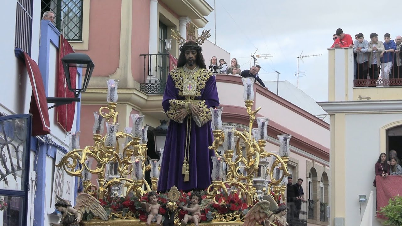 Salida del Señor Cautivo y Ntra. Sra. de La Paz - Jueves Santo de Isla Cristina. 17 04 2025.