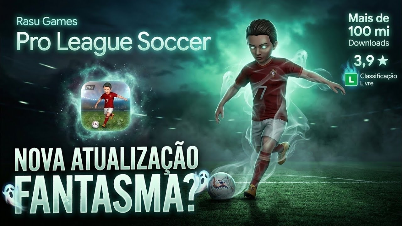 SAIU UMA ATUALIZAÇÃO FANTASMA NO PRO LEAGUE SOCCER!