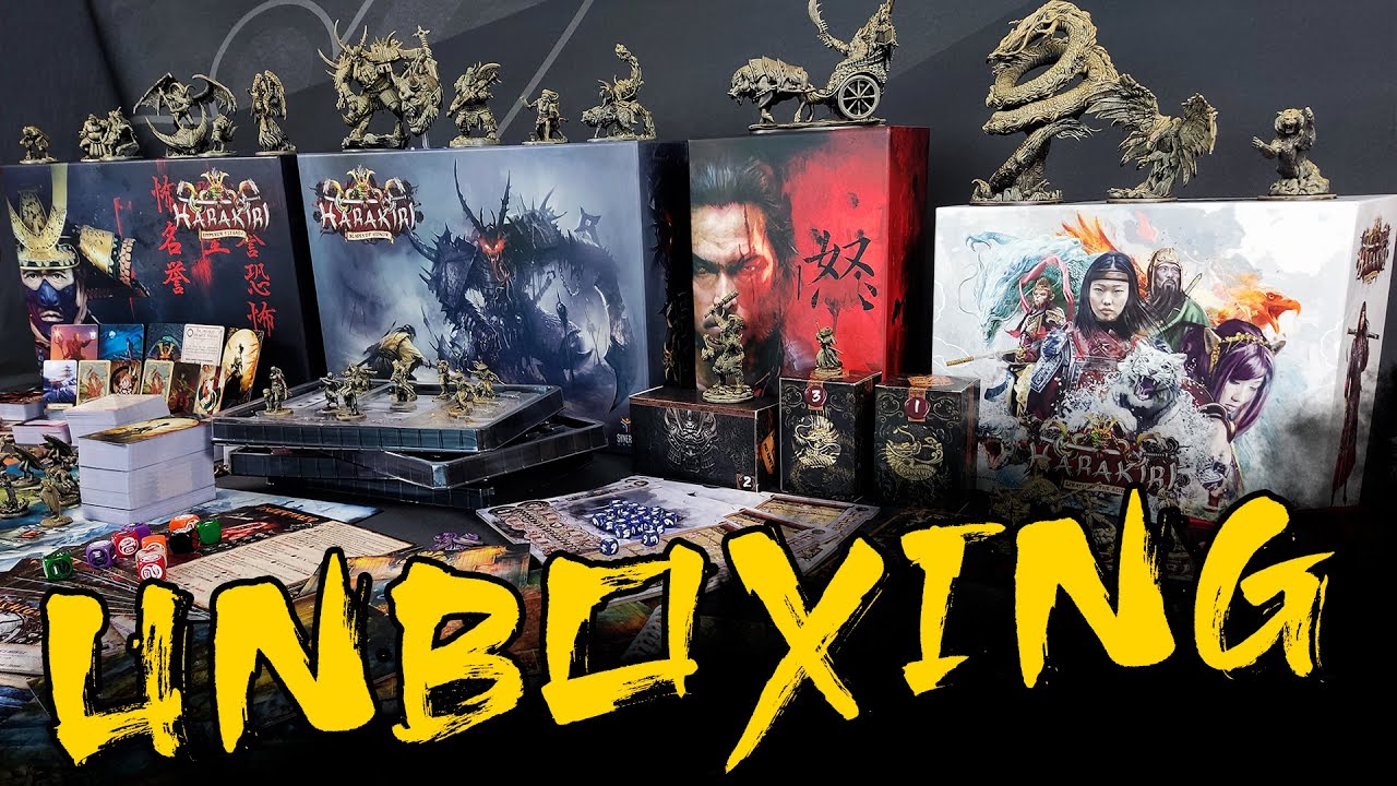 Harakiri: Blades of Honor | Unboxing | English