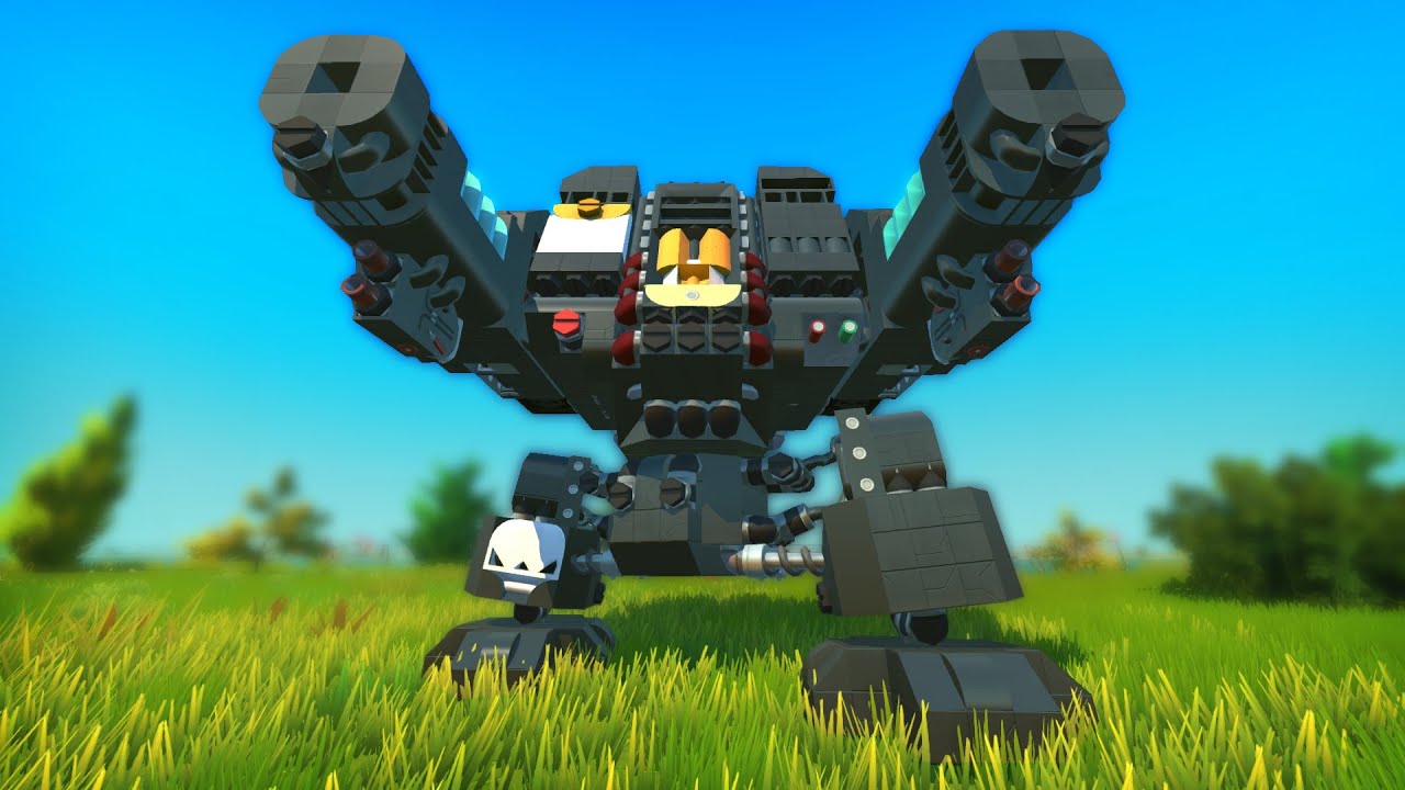 This Mech Can Walk with Zero Stabilizers! - Scrap Mechanic Best Builds