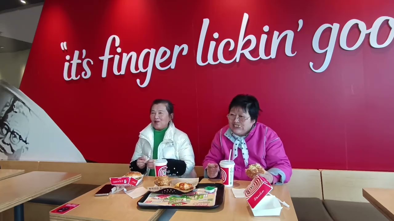 跑辽宁去一趟，顺便又去吃肯德基了