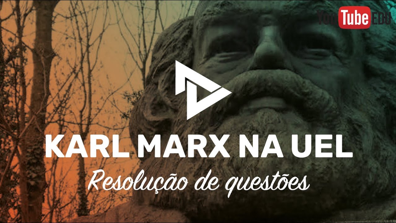 RESOLUÇÃO UEL - MODOS DE PRODUÇÃO EM MARX