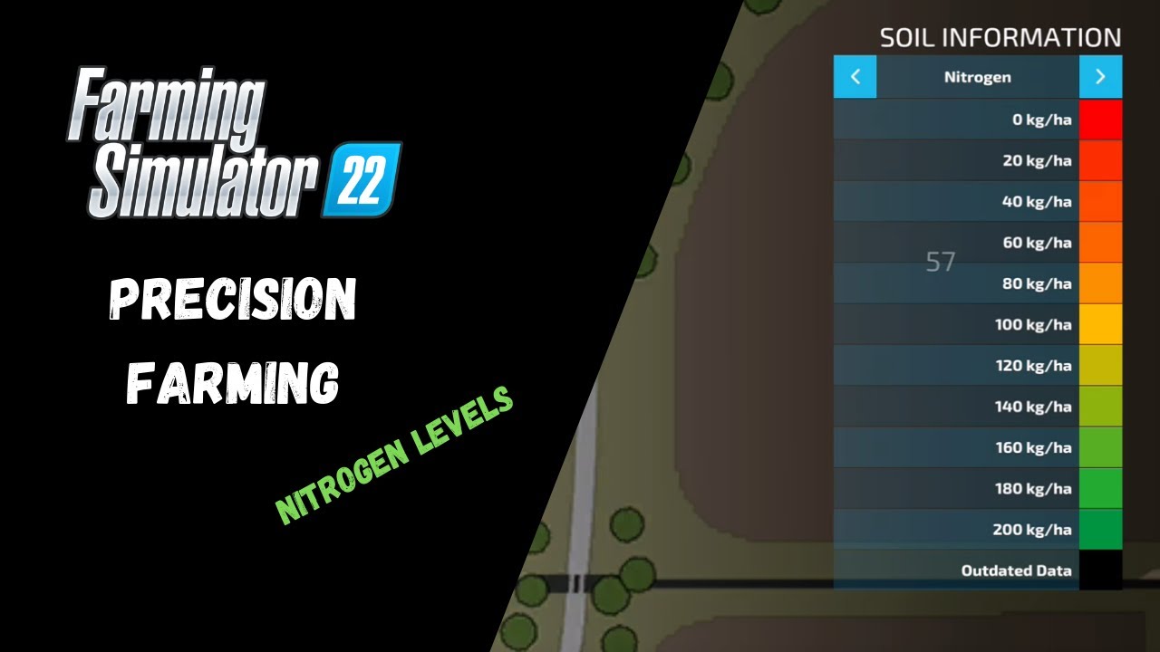 Precision Farming Nitrogen Levels - Farming Simulator 22