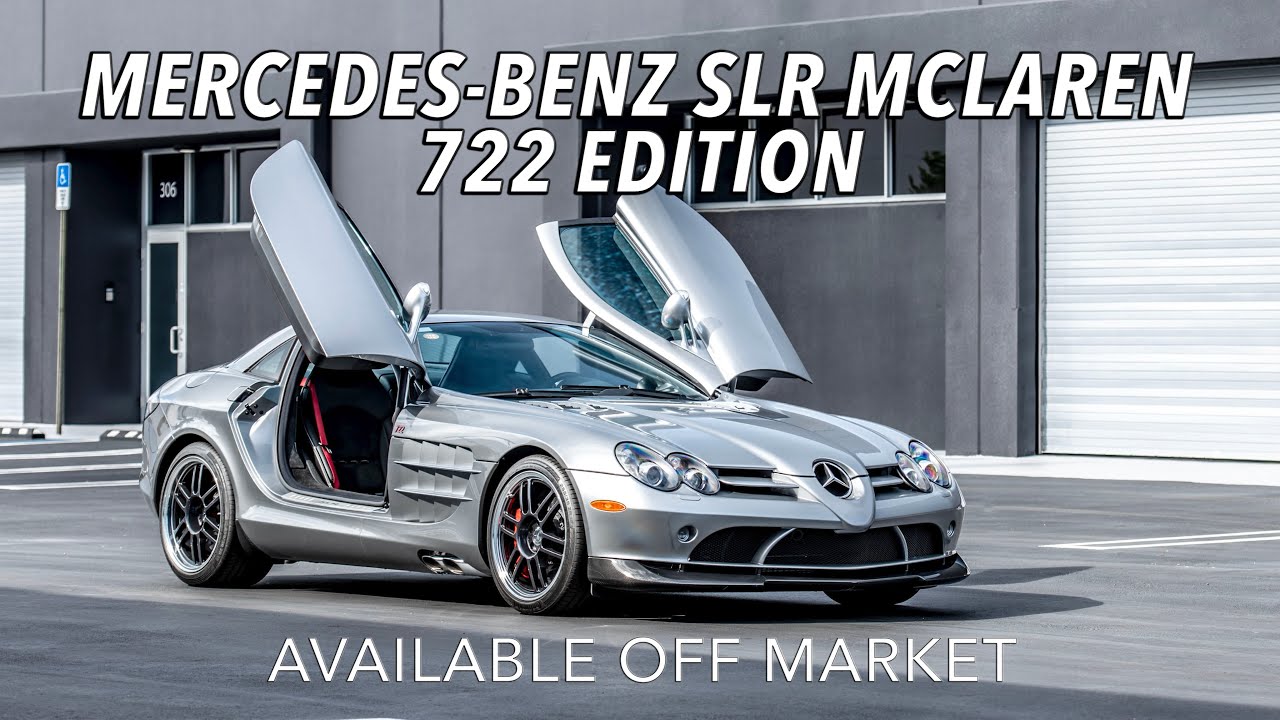 Why the Mercedes SLR McLaren 722 is a Legend