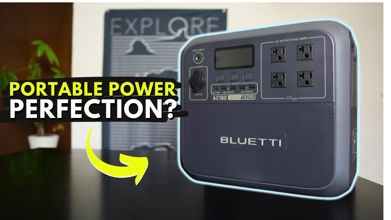 Bluetti AC180 - An (Almost) Perfect Power Station for Overlanding