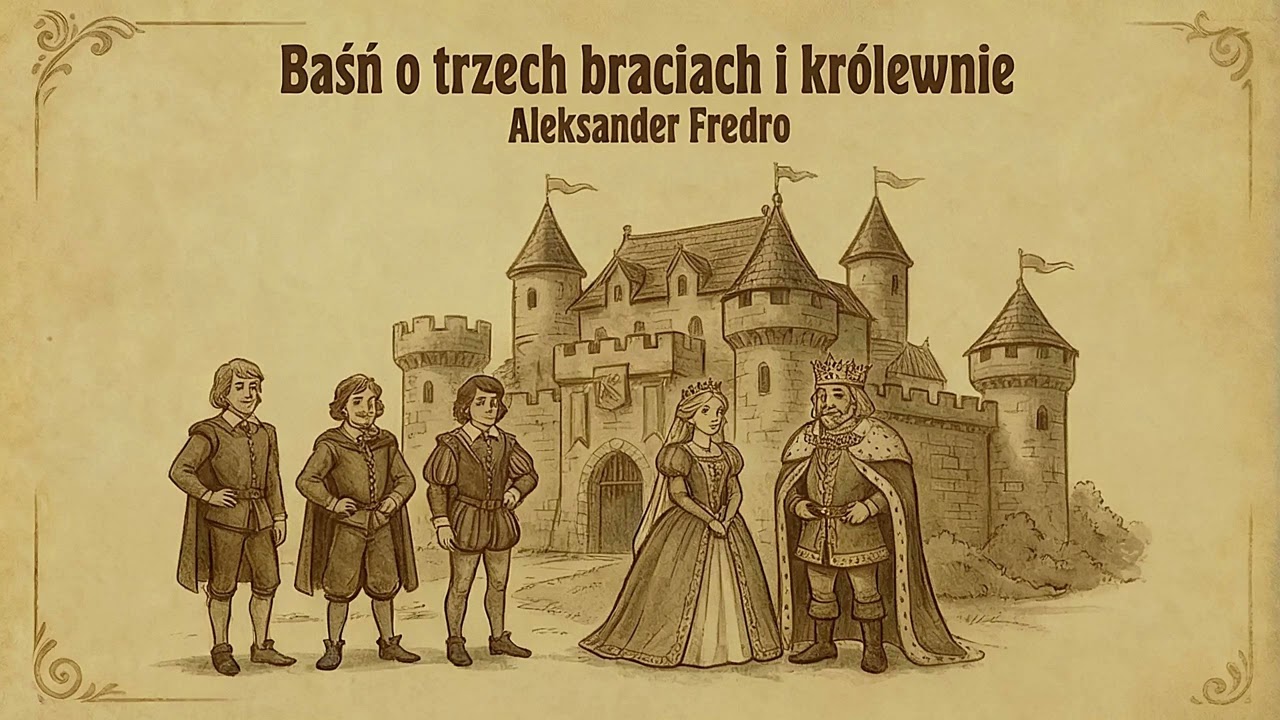 Aleksander Fredro - Baśń o trzech braciach i królewnie (część pierwsza) (+18)