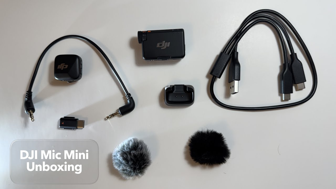 DJI MIC MINI II Unboxing and Quick setup