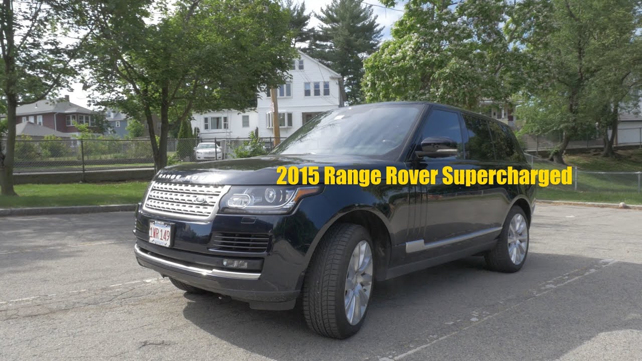 2015 Range Rover Supercharged Test Drive