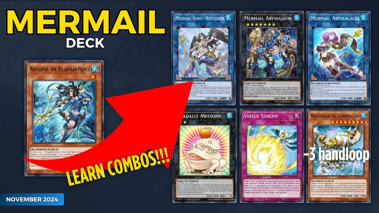LEARN HOW TO PLAY WITH THE MERMAIL DECK 2024 POST ROTA! [COMBO VIDEO] [NOVEMBER 2024]