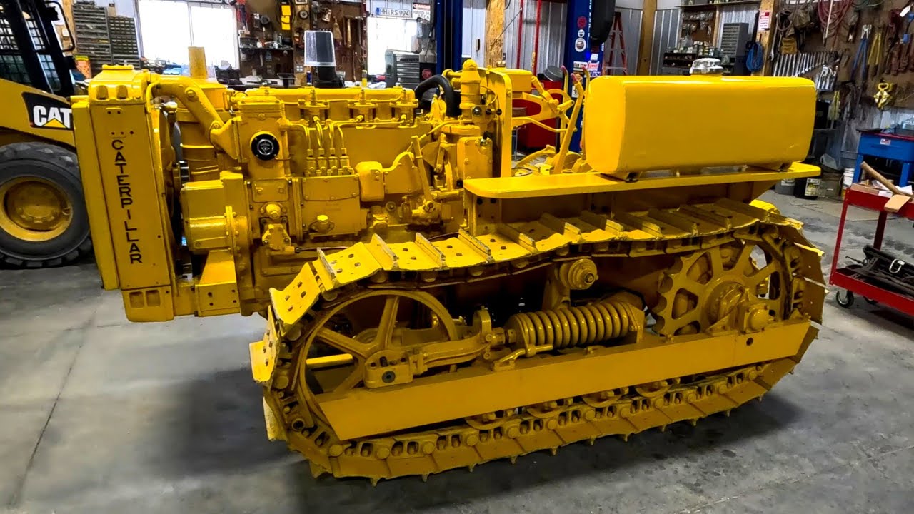 Caterpillar D4 Pony motor, will it start after rebuild? Episode #128