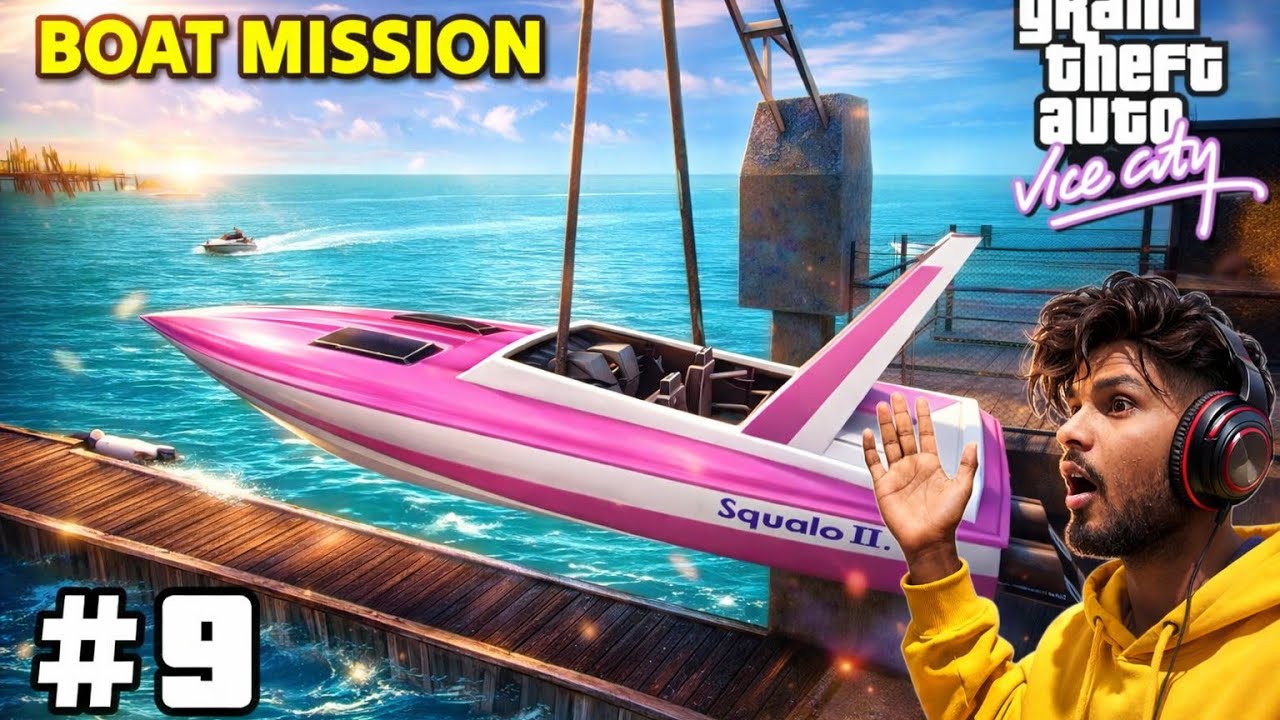 BOAT MISSION - GRAND THEFT AUTO VICE CITY - #9