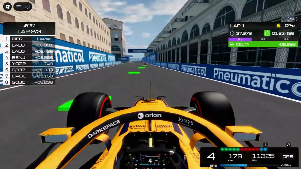 MCLAREN VS REDBULL IN BAKU
